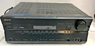 Onkyo TX-SR606 - 7.1 Ch HDMI Home Theater Surround Sound Receiver Stereo System  - Image 1 of 3