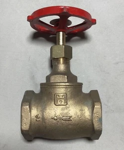 Milwaukee Valve Threaded Globe Valve 2” NEW OLD STOCK - Picture 1 of 5