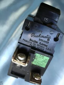 INTERRUPTOR DE CIRCUITO DE 2 POLOS P215 PUSHMATIC 15 A/240V, ¡¡Gran oferta!¡! - Imagen 1 de 2