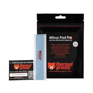 Thermique Grizzly Minus Pad Pro 120x20x0,5 mm - Lot de 2 - Photo 1/48