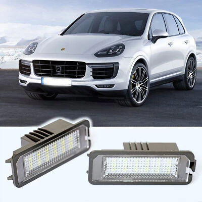 2x LED Kennzeichenleuchte Porsche Cayenne 92A Nummernschild Wagennummer - Bild 1 von 4