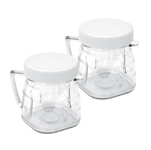 Mini 1 Tasse Klar Kunststoff Glas für Oster Mixer ((2) Stück) - Bild 1 von 8
