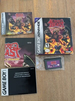 Altered Beast: Guardian of the Realms GBA Complete CIB VERY NICE w/ RARE POSTER! - Image 1 of 4