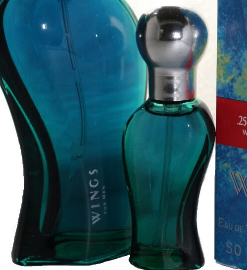 WINGS BY GIORGIO BEVERLY HILLS 0.25 OZ EDT SPRAY MINI PARA HOMBRES NUEVO EN CAJA Foto 1 de 1