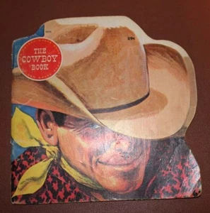 The Cowboy Book ~ A Golden Shape Book ~ Golden Press ~ Mel Crawford ~ 1968 SB - Picture 1 of 5