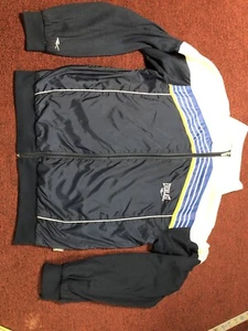 VTG. Everlast Warm Up Jacket Men's L Full Zip Training Color Blue & White - Picture 1 of 8