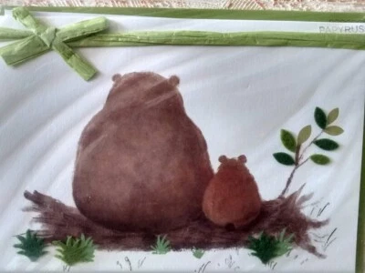 Papyrus Father's Day Card Love You Big Time! Cute Bears RT$6.95   - Image 1 of 2