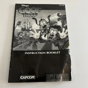 Disney's Goof Troop SNES / Super Nintendo Instruction Booklet (Manual Only) - Picture 1 of 3