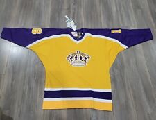 NEW RARE! AUTHENTIC VINTAGE TAYLOR LA KINGS JERSEY 48 XL MITCHELL NESS HOCKEY 