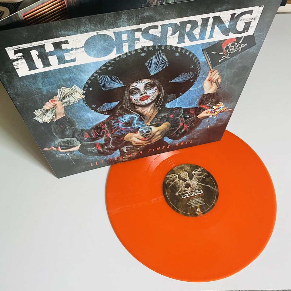 The Offspring LET THE BAD TIMES ROLL Limited Edition NEW ORANGE COLORED VINYL LP - Image 1 of 1