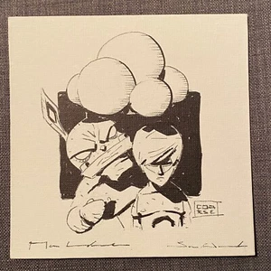 Coarsetoys Coarse YOU USED TO KEEP ME WARM Original Sketch SIGNED  Noop Jaws - Picture 1 of 2