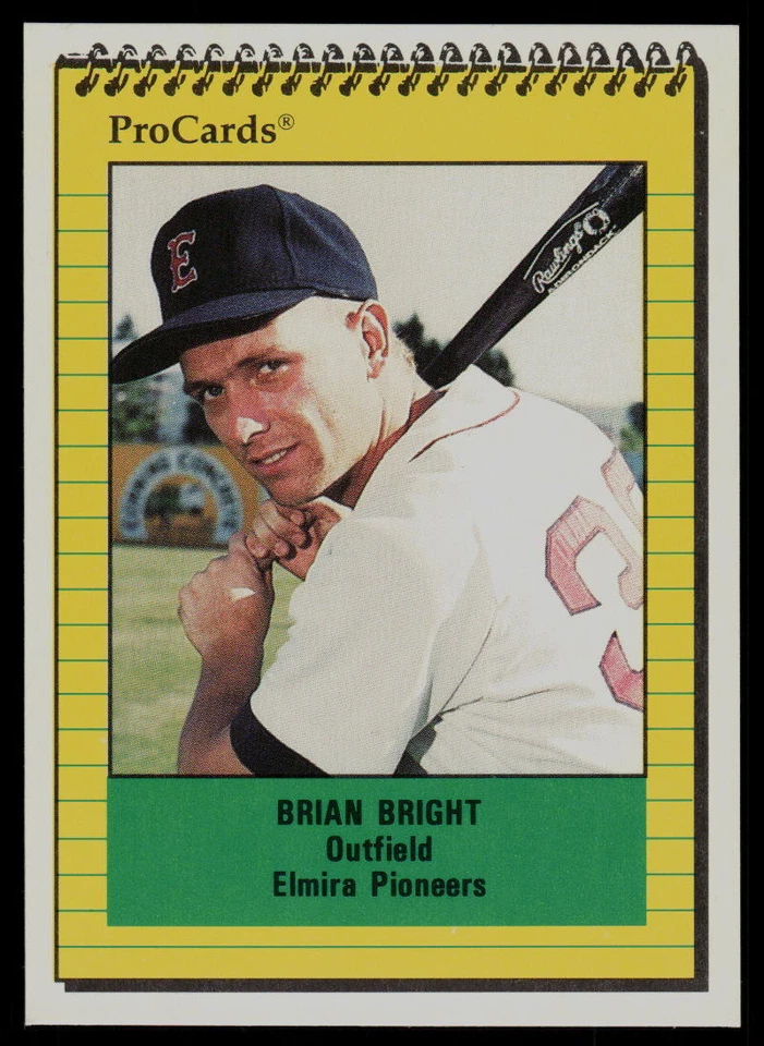 1991 ProCards Brian Bright Elmira Pioneers - Image 1 of 2