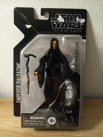 Star Wars Black Series Archive Emperor Palpatine 6" Action Figure NWDP Cover