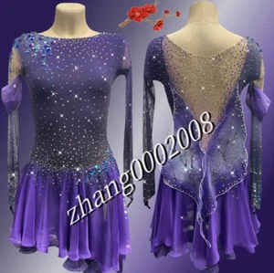 Ice skating dress.New Competition Figure Skating dress. Baton Twirling Costume - Picture 1 of 8