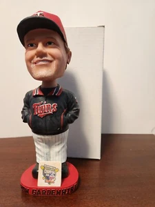 MINNESOTA TWINS RON GARDENHIRE RED BASE '03 CENTRAL DIV. BOBBLEHEAD w/box - Picture 1 of 2