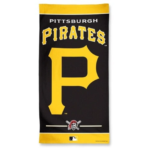 Pittsburgh Pirates 30x60 Beach Towel [NEW] MLB Blanket Vacation Summer Pool Cover