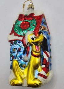 Adorno de vidrio de mercurio y casa para perros de Disney - Imagen 1 de 5