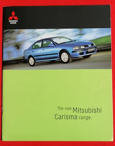 1999 New MITSUBISHI CARISMA Sales Brochure & Price List -Sport Equippe Elegance - Picture 1 of 9