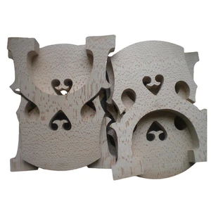 Bass parts : 4 PCs Quality Double Bass Maple Bridge 4/4 Bass parts  - Picture 1 of 3