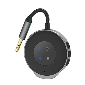Bluetooth 5.3 Audio Transmitter Receiver 3.5MM AUX HiFi Music Wireless Adapter - Picture 1 of 12