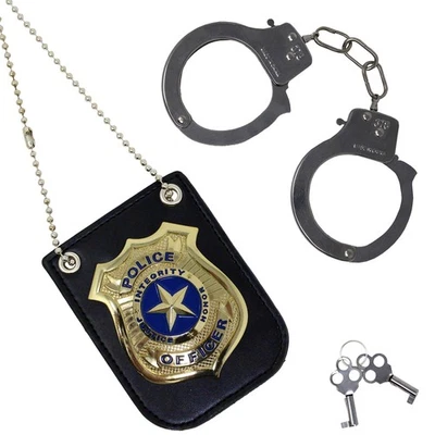 Police Pretend Play Toy Set - Detective Role Play Accessories for Kids - Image 1 of 4