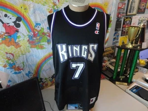 Maglia Vintage Sacramento Kings Bobby Hurley #7 Campione Taglia 48 - Foto 1 di 6