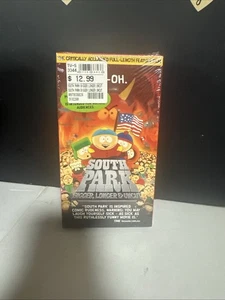 South Park Bigger Longer Uncut VHS 1999 Comedy Movie Classic Animated SEALED! - Picture 1 of 6