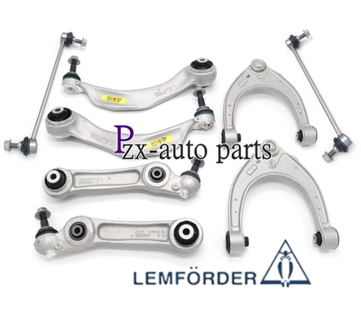 Комплект из 8 передних верхних и нижних рычагов управления Lemförder для BMW 528i 535i 530d 550i 640i - Изображение 1 из 4