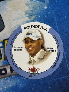 2003 Fleer Ultra #33D Carmelo Anthony Roundball Discs RC Rookie Mint - Bild 1 von 2
