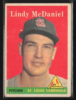 1958 Topps #180 Lindy McDaniel (VG) - Image 1 of 2
