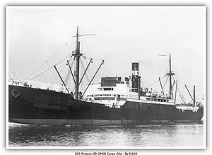 USS Pequot (ID-2998) Frachtschiff - Bild 1 von 2