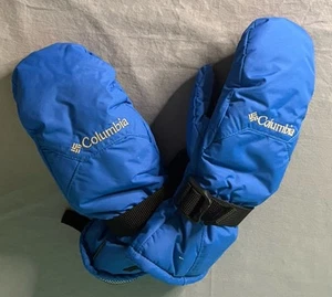 Columbia Youth Small Mittens Omni heat Bright Blue - Picture 1 of 5