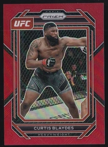 2023 Panini Prizm UFC - Red Prizm #135 Curtis Blaydes /199 - Bild 1 von 2