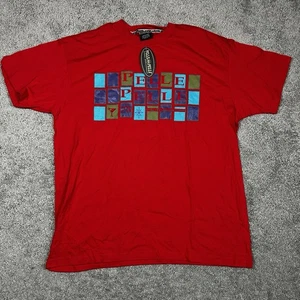 T-shirt Vintage Pelle Marc Buchanan XL Made in Canada nuova con etichetta rossa - Foto 1 di 4