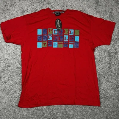 Camiseta De Colección Pelle Pelle Marc Buchanan XL Hecha en Canadá Nueva Con Etiquetas Roja Foto 1 de 4