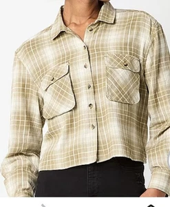 Arizona Damen Langarm Regular Fit Junior Flanell Hemd Größe L Neu - Bild 1 von 3