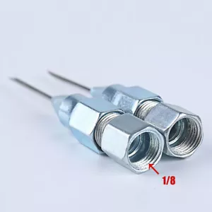 1pc Grease Gun Needle Tip of The Mouth Removable Needle Nose Head Nozzle - Picture 1 of 12