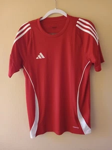 Adidas Tiro24 Red Short Sleeve Jersey Size XL (Y315) - Picture 1 of 3