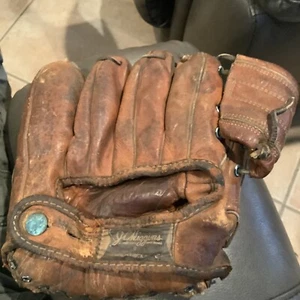 Bob Feller CLEVELAND INDIANS Baseball Glove 1941 J.C. Higgins. - Picture 1 of 6