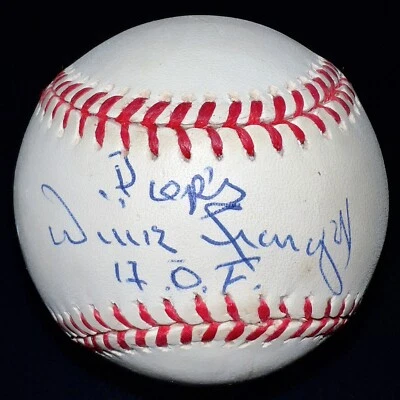 Willie Stargell Pops HOF Signed ONL Baseball Rare Inscription! JSA COA #AN33322 - Image 1 of 3