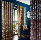 One Pair Of Studio G PASIONARIA Floral Trail Eyelet Ringtop Curtains 3 Colours