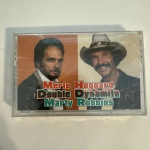 Merle Haggard Marty Robbins Double Dynamite  Cassette - Picture 1 of 2