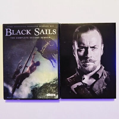 Black Sails: the Complete Second Season 2 (DVD, 3-Disc Box Set) Widescreen - EXC - Image 1 of 3
