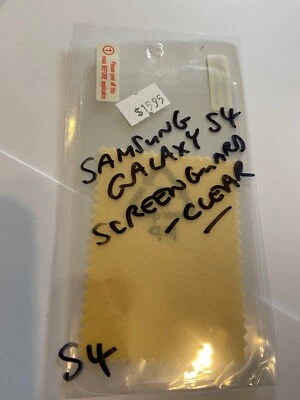 Samsung Galaxy S4 i9500 Screen Guard Protector in Clear. Brand New pack. - Image 1 of 2