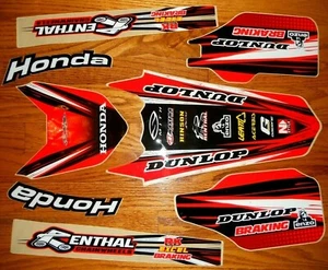 HONDA CRF450 FENDER and TRIM GRAPHICS KIT fits 2013 2014 2015 2016 bikes - Picture 1 of 2