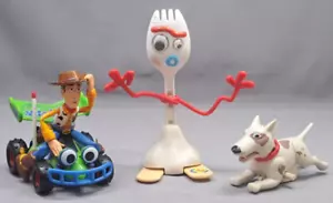 3 Stück Disney Pixar Toy Story Forky Woody & SCUD (funktioniert nicht) - Bild 1 von 11