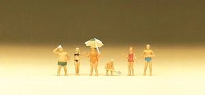 Preiser 79070 Family On The Beach Spur N Figuren suberb detail - Picture 1 of 1