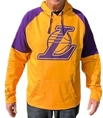 Los Angeles Lakers  Mens Gold Within Reach Majestic Hoodie Sweatshirt - Image 1 of 4