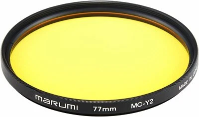 MARUMI Camera Filter MC-Y2 77mm Monochrome Shooting 004138 - Image 1 of 3