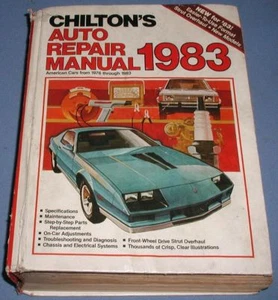 Chilton's Auto Repair Manual 7200 for 1976-1983 American Cars ** Very Good! - Picture 1 of 7